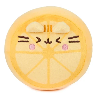 Gund NEW Pusheen LEMON 4-Inch Squisheen Yellow Plush Cat Stuffie Kitten - Image 1 of 4