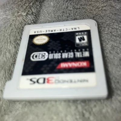 Metal Gear Solid 3D: Snake Eater (Nintendo 3DS, 2012) Auténtico PROBADO Solo Juego Foto 1 de 3
