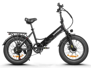 20"x 4" Fat tyre Folding Bike 48V 13AH 70+Nm High Torque,7 Speed SHIMANO -M200 - Picture 1 of 13
