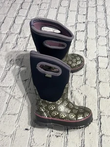 Kid’s Bogs Classic Silver Boots Size US 9 / EURO 25 - Bild 1 von 11