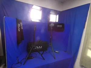 Great Video Maker GVM-560AS Bi-Color 2300K-6800K w/Stands, Power Supplies, Case - Picture 1 of 16