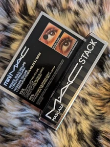 MAC Stack Superstack Mini Black Mascara Build Volume & Length 8ml. New In Box - Picture 1 of 1
