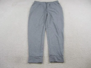 Athletic Wear Sweatpants Mens Large Gray Tapered Leg Pants Activewear Joggers - Picture 1 of 8
