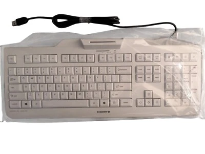 Cherry KC 1000 SC USB Security Keyboard with Integrated Smartcard US Layout - Image 1 of 4