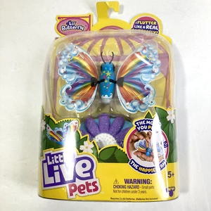 NEW Little Live Pets LIL' Butterfly Flutter Wings Rare Blue Electronic Toy - Picture 1 of 7