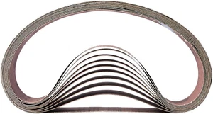 HPG240-10 1-1/2" x 30" Nastro abrasivo in ossido di alluminio, grana 240, confezione da 10 - Foto 1 di 1