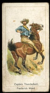 Tobacco Card, Carreras, Highwaymen, Highway Men,1924, Frederick Ward, #22