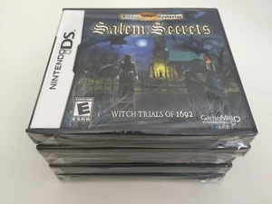 Hidden Mysteries: Salem Secrets - Witch Trials of 1692 (Nintendo DS, 2010) NEW! - Picture 1 of 2