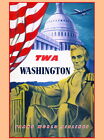 98974 Washington Lincoln États-Unis Amérique décoration murale affiche imprimée