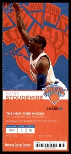 Wizards vs. Knicks December 16, 2013 Ticket Stub - Amar'e Stoudemire - Picture 1 of 2