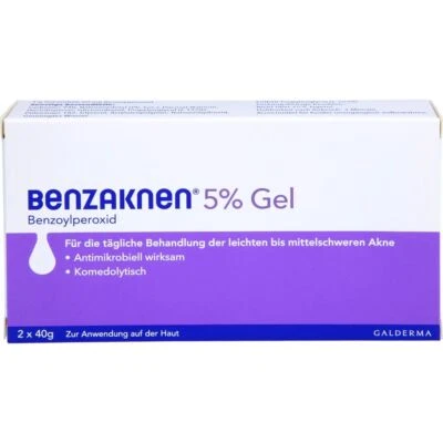 GALDERMA LABORATORIUM GMBH BENZAKNEN 5% Gel 80 g PZN15250576