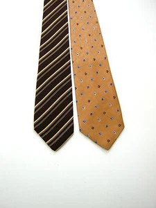 2 x Ties Silk Daniel Milano Made in Italy Original - Picture 1 of 6