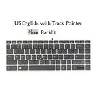 US English Laptop Keyboard For HP ProBook 640 G4 G5, 645 G4 G5 Backlit w.Frame