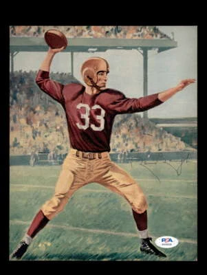 Foto autógrafa Sammy Baugh PSA ADN de colección firmada certificado de autenticidad 8x10 Foto 1 de 3