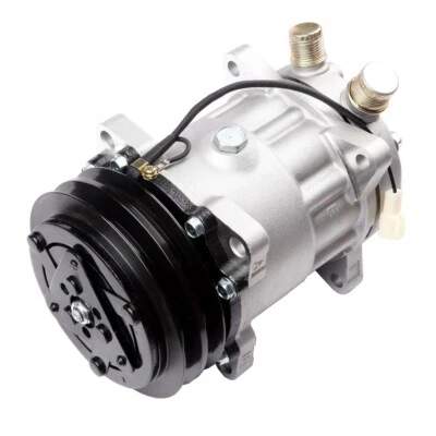 AC A/C Compressor For 1986-1989 Hyundai Excel 1.5L 1987-1990 Jeep Wrangler 4.2 Foto 1 de 4
