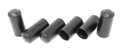 J&P 6 PCS Replacement Mic Battery Screw on Cap/Cover/Cup for SHURE PGX/SLX Wireless