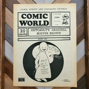 Captain George's Comic World #1 (1ª impresión) Fanzine Memory Lane 1967 canadiense - Imagen 1 de 6