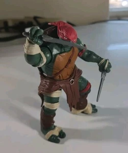Teenage Mutant Ninja Turtles Raphael Plastic toy 5” Tall 2014 - Picture 1 of 8