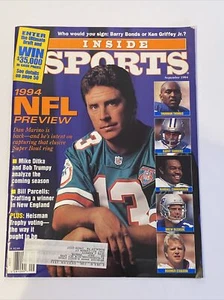 Inside Sports Magazine Dan Marino, Thomas, Sanders, ...September 1994 - Picture 1 of 2
