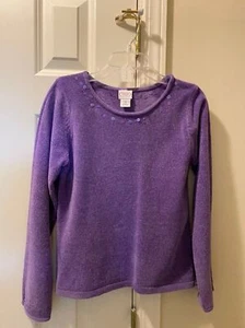Talbots Girls Lilac Sweater - Picture 1 of 2