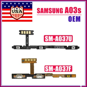 OEM Power +Volume Button Flex Cable Replacement For Samsung Galaxy A03s SM-A037U - Picture 1 of 3