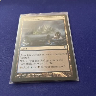 MTG Magic the Gathering Jwar Isle Refuge (215/280) Zendikar NM - Image 1 of 2