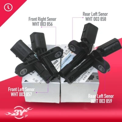 4PC OEM Front and Rear ABS Wheel SpeedSensor Fits For Audi Q5 VW Passat Golf Jet - Изображение 1 из 4