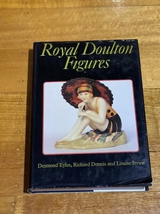 Royal Doulton Figures 528 Page Hardcover Book By Desmond Eyles RARE - Picture 1 of 2