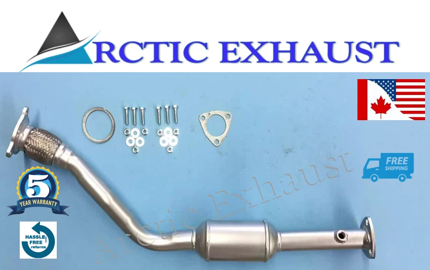 FITS: 99-01 PONTIAC GRAND AM 2.4L FRONT CATALYTIC CONVERTER DIRECT FIT - Image 1 of 1