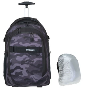 Schultrolley Bestway Evolution Rucksack Trolley Packer 40244 Camo Black 0117 +r - Bild 1 von 12