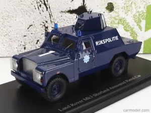 1/43 AUTOCULT LAND ROVER MKIII SHORLAND ARMOURED CAR RIJKSPOLITIE NETHERLANDS - Picture 1 of 6