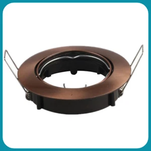 FARETTO BRONZO DA INCASSO LED GU10 ORIENTABILE 8580 SINGOLO O COMPLETO - Foto 1 di 5