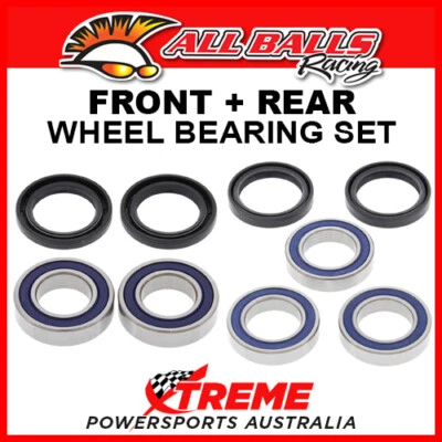 All Balls Kawasaki KX250F KXF250 2004-2018 Front, Rear Wheel Bearing Set — 第 1/2 张图片