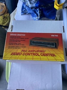 Vintage Video Master PAC verstärktes Video Control Center Modell VM795 NEU - Bild 1 von 7