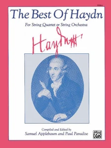 "The Best of Haydn" MUSIC BOOK-String Quartet/String Orchestra-VIOLA-NEW ON SALE - Picture 1 of 1