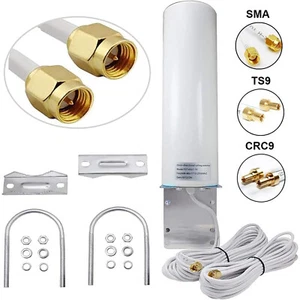 4G LTE-Signalverstärker-Antenne 12dBi TS9/SMA/CRC9-Stecker Halter Wasserdicht - Bild 1 von 12