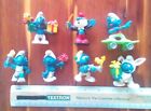 Vintage Smurf Figures Lot Of 7 Schleich Payo