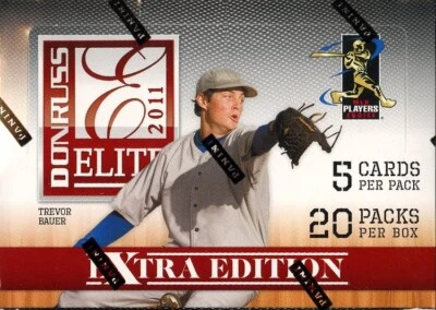 2011 DONRUSS ELITE EXTRA EDITION BASEBALL HOBBY BOX BLOWOUT CARDS - Image 1 of 2