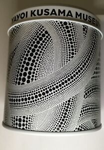 Yayoi Kusama Museum schwarz-weiß gepunktete leere Dose Schmuckset KUNST Behälter 