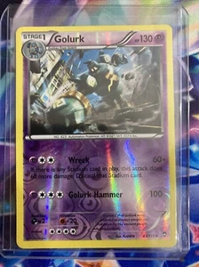 POKEMON GOLURK 43/111 FURIOUS FISTS REVERSE HOLO RARE - Picture 1 of 2