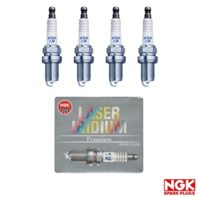 Nuevo juego de 4 bujías láser de iridio NGK para Nissan Kicks/Versa 2018-2023 1,6 L Foto 1 de 4