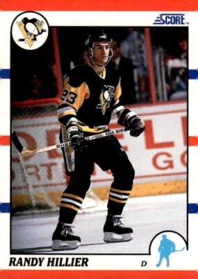 1990-91 Score American #76 Randy Hillier - Image 1 of 2