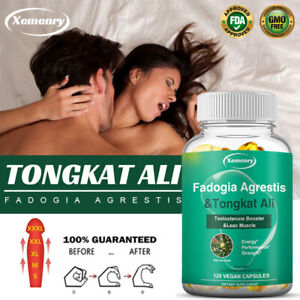 Fadogia Agrestis & Tongkat - Testosterone Booster -Increase Stamina,Boost Energy