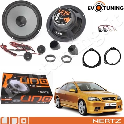 Kit 4 Casse Altoparlanti HERTZ K 165 Anteriori per OPEL Astra G dal 1998>05 - Immagine 1 di 4
