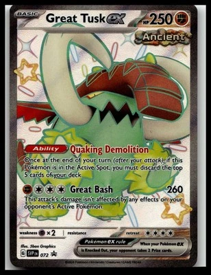 SV: Scarlet & Violet Promo Cards #072 Great Tusk ex - Image 1 of 2