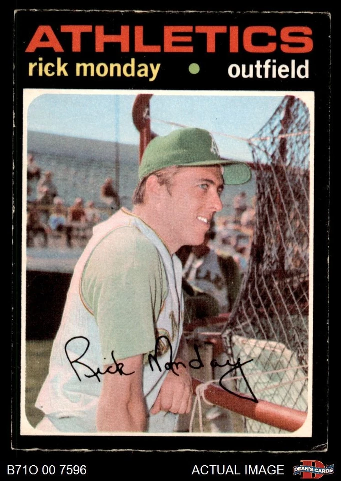 1971 O-Pee-Chee #135 Rick Monday Athletics 5 - EX - Image 1 of 1