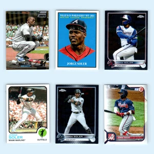 Jorge Soler Lot 6 Baseball Cards 2022 Stadium Club Miami Marlins Set Collection - Picture 1 of 8