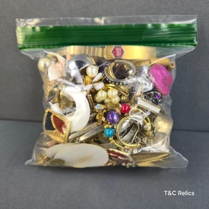 Vintage Modern Schmuck Konvolut 1 Pfund gemischt Ringe Armbänder Ohrringe andere tolle Artikel - Bild 1 von 5