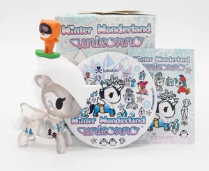 (1) Tokidoki Unicorno WINTER WONDERLAND SNOWY Figura ABIERTA Caja Ciega Bolso - Imagen 1 de 8