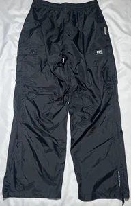 Helly Hansen Rain Pants Mens Large (34x32) Packable HellyTech Waterproof Black - Picture 1 of 8